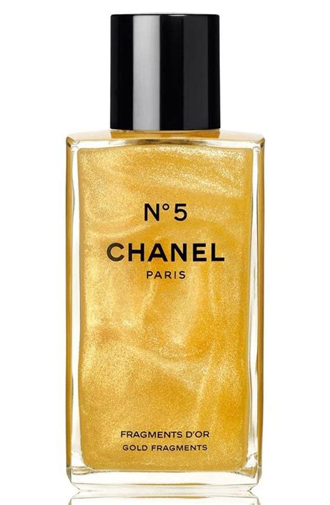 chanel body shimmer gel